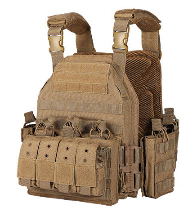 Quick Dismantling Tactical Vest Outdoor Military Fan CS Protective Equipment 6094 Combat Tactical Vest Camouflage Suit