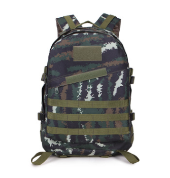 Camouflage camouflage multi function double shoulder bag waterproof Oxford cloth mountaineering bag 3D tactical movement outdoor Bag Backpack