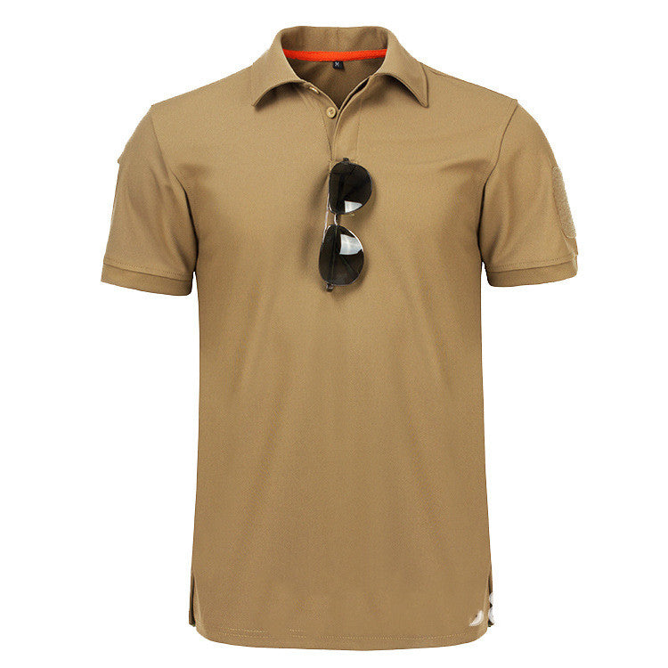Special Forces T-shirt Men's Army Fan T-shirt Short Sleeve Tactical Lapel Polo Shirt T-shirt