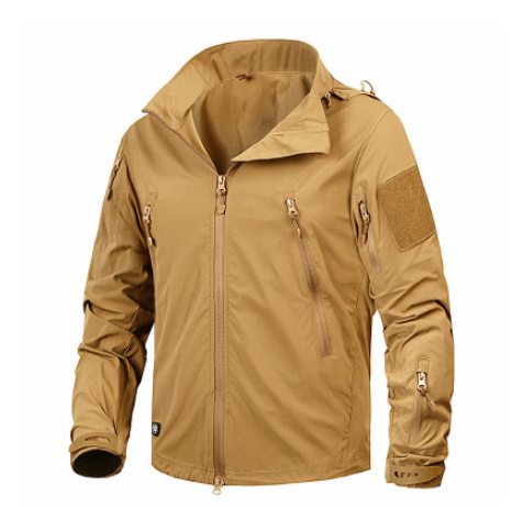 Autumn Men's Jacket Coat Military Clothing Tactical Outwear US Army Breathable Nylon Light Windbreaker