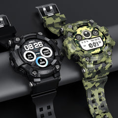 T6 Tactical Rugged Smart Watch Bracelet Waterproof 1.3 "