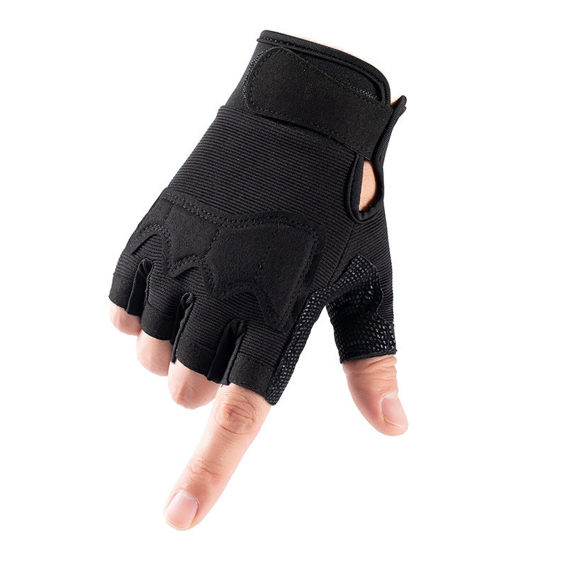 Tactical half finger gloves