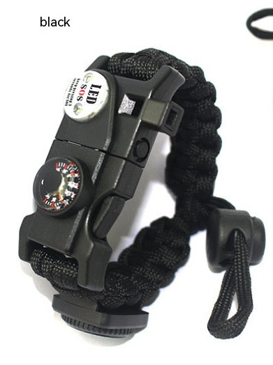 Survival safety umbrella rope braided bracelet