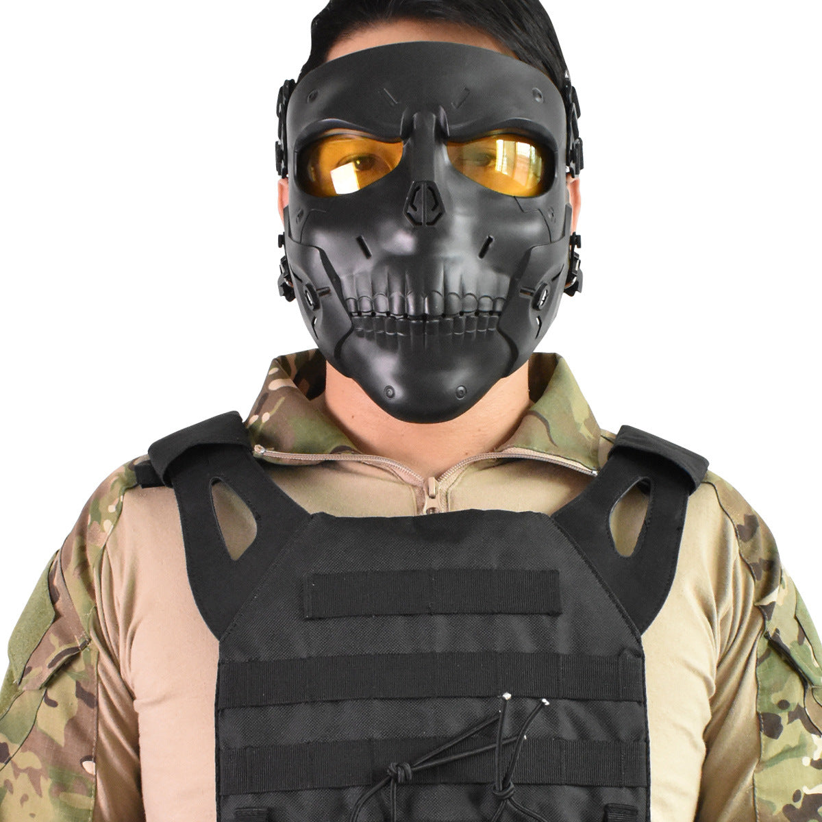 CS outdoor field iron blood tactical mask