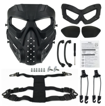 Mask Live Action Cs Field Equipment Full Face Tactical Model Mask