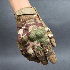 All-finger Tactical Gloves Men's Autumn Touch Screen Non-slip