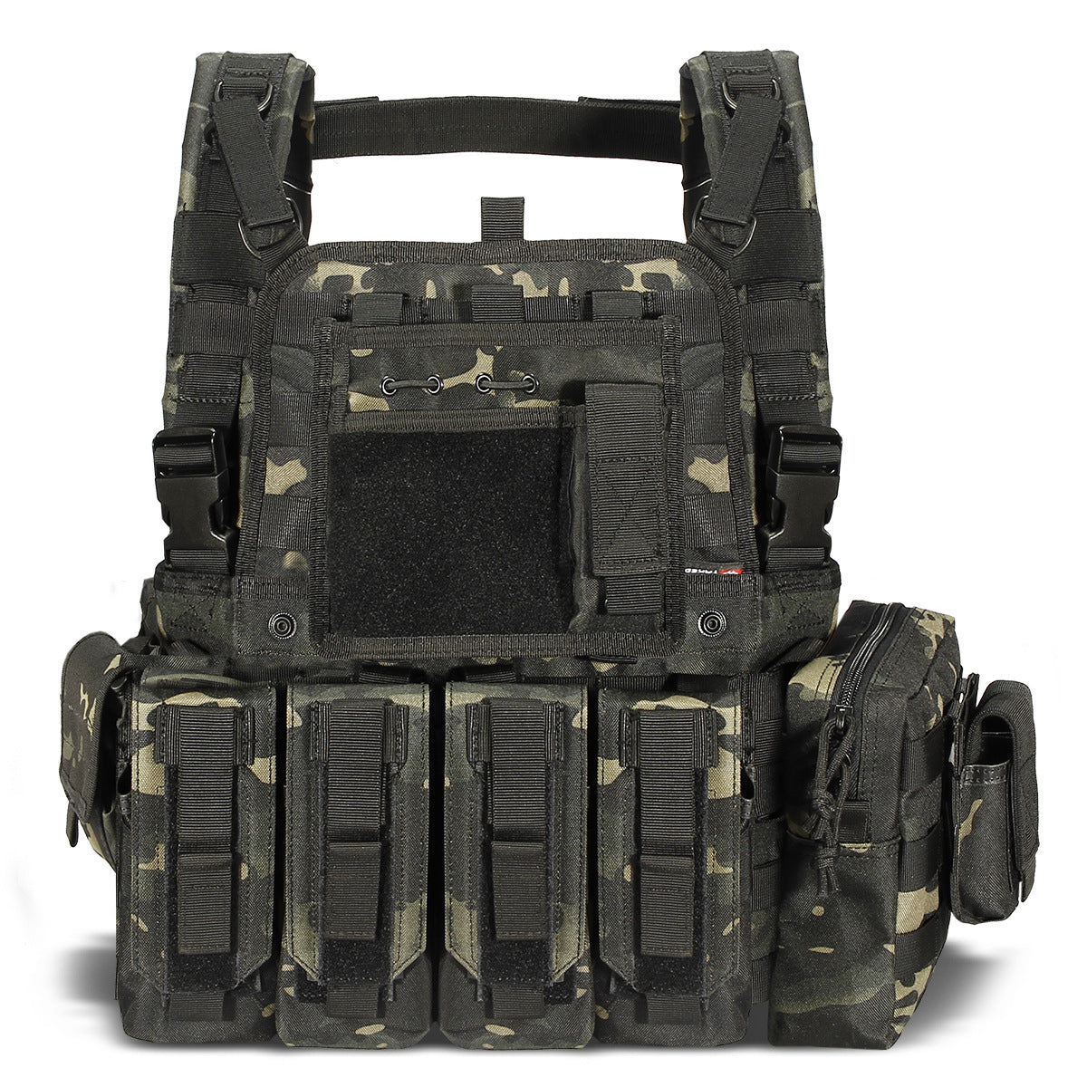 Field Outdoor Sports Camouflage Is Used As Military Fans' Tactical Vest