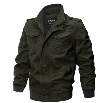 Plus Size Bomber Military Jacket Men Autumn Winter Outwear Casual Cotton Washed Coats Army Flight Tactical Jacket Male 5XL 6XL