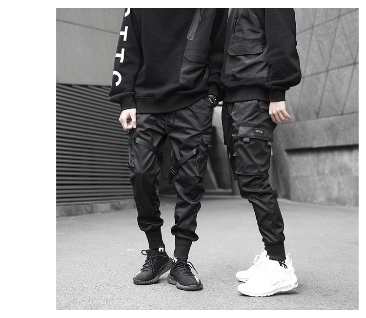 Men's Fashion Simple Tactical Waistband Work Pants