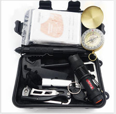 Multifunctional wild survival first aid kit SOS equipment adventure survival kit