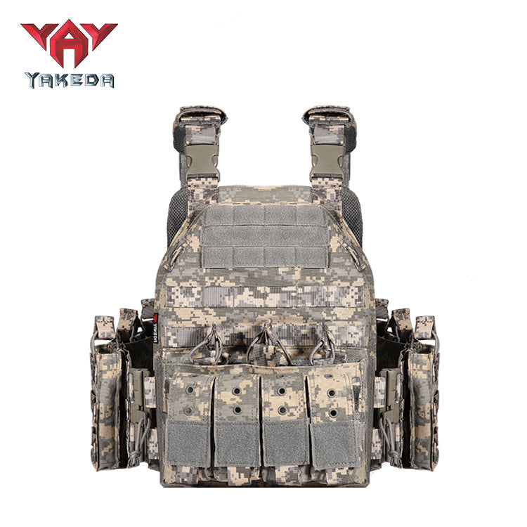 Quick Dismantling Tactical Vest Outdoor Military Fan CS Protective Equipment 6094 Combat Tactical Vest Camouflage Suit