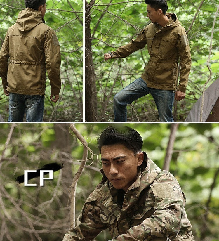 Men's Outdoor Tactical Windbreaker Jacket