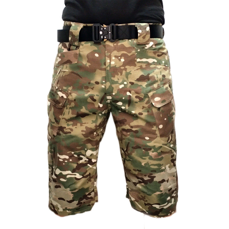 Tactical Pants Outdoor Waterproof Camouflage Pants Training Suit Spring And Autumn Summer Shorts