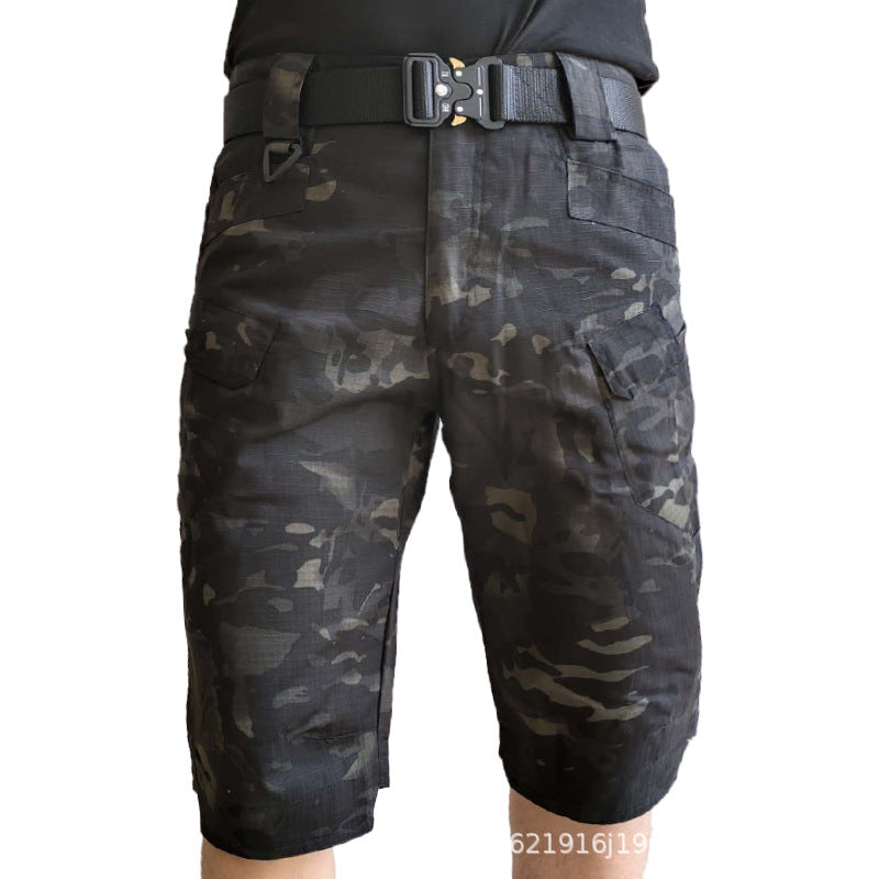 Tactical Pants Outdoor Waterproof Camouflage Pants Training Suit Spring And Autumn Summer Shorts