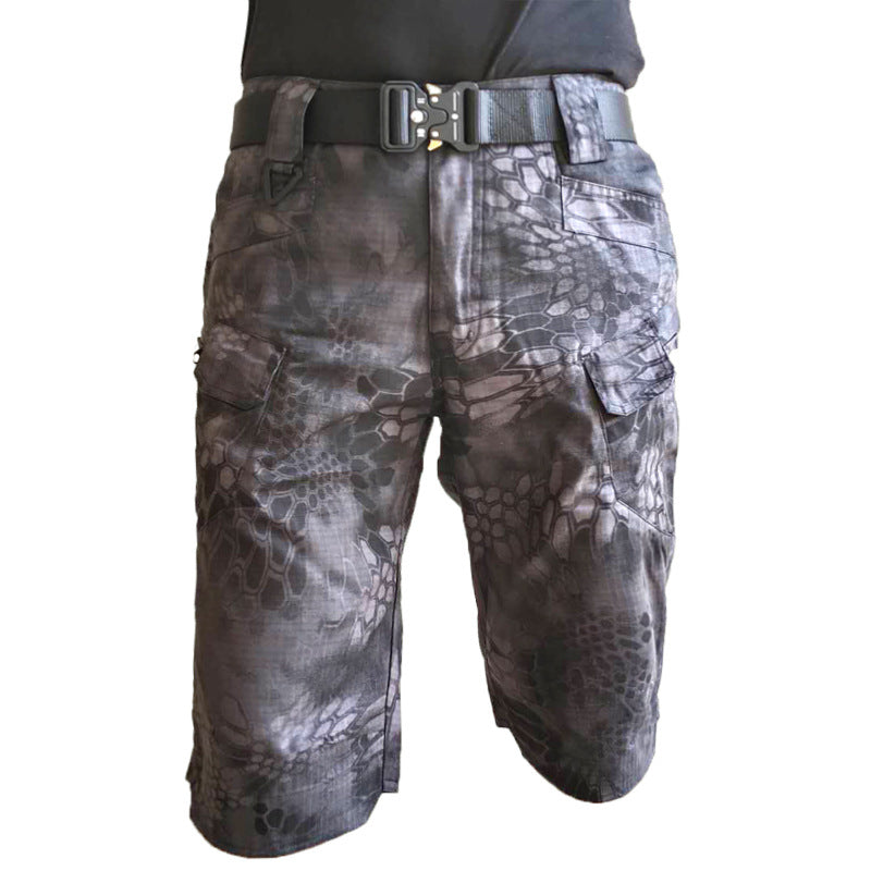 Tactical Pants Outdoor Waterproof Camouflage Pants Training Suit Spring And Autumn Summer Shorts