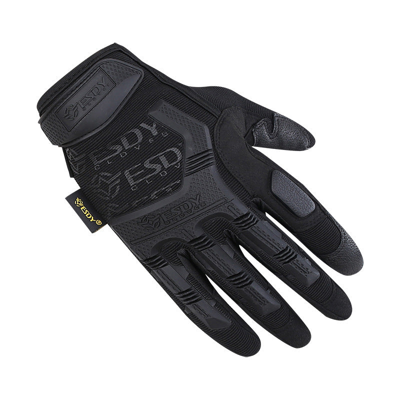 Outdoor Tactical Full Finger Gloves For Riding Breathable