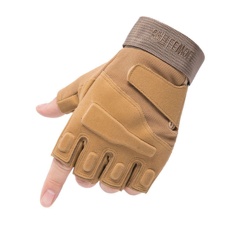 Half Finger Tactical Gloves Men's Z901 Outdoor Training Protective Riding