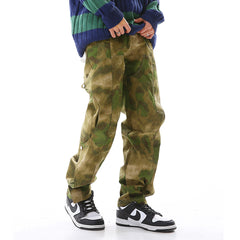 Tactical Camo Cargo Pants Men's Loose Fit