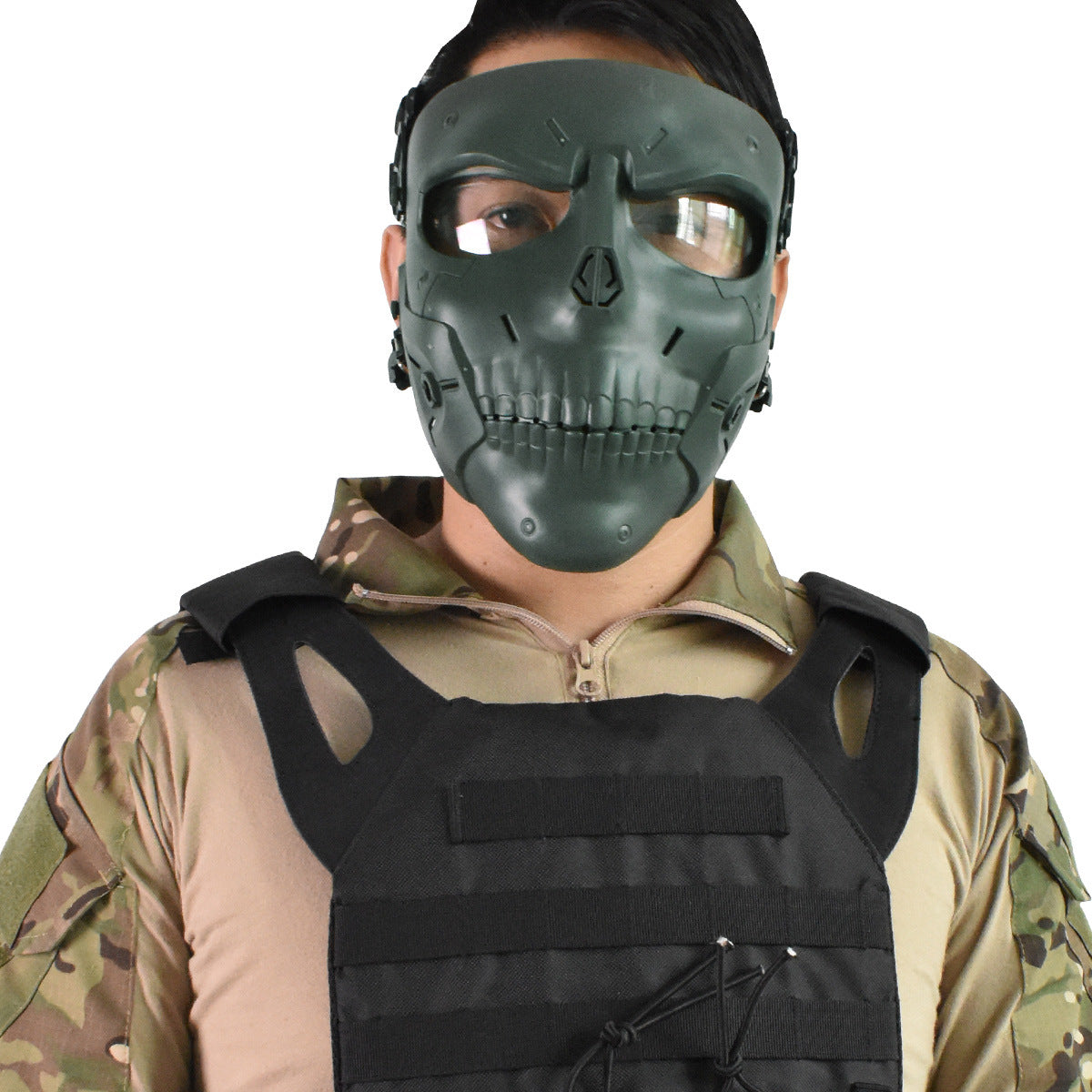 CS outdoor field iron blood tactical mask