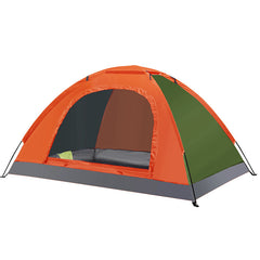 Outdoor double camping tent