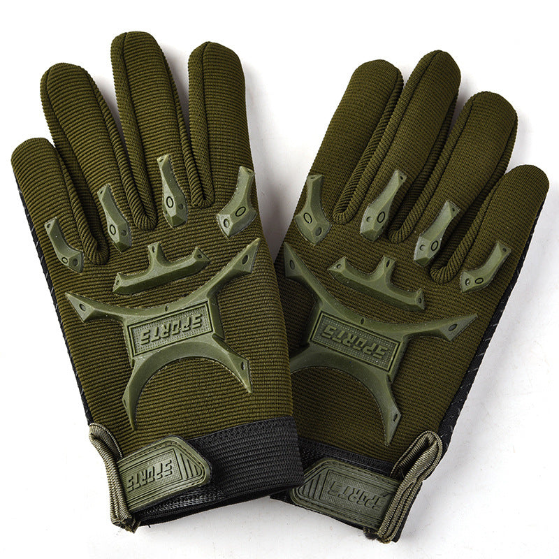 Children's Tactical Anti Slip All Finger Long Finger Gloves