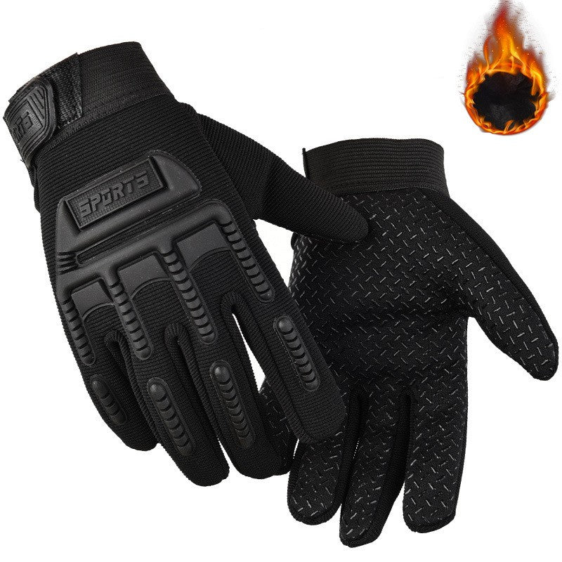 Children's Tactical Anti Slip All Finger Long Finger Gloves