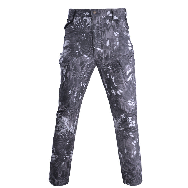 Men's Python Camouflage Tactical Pants Outdoor Breathable