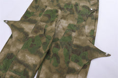 Tactical Camo Cargo Pants Men's Loose Fit