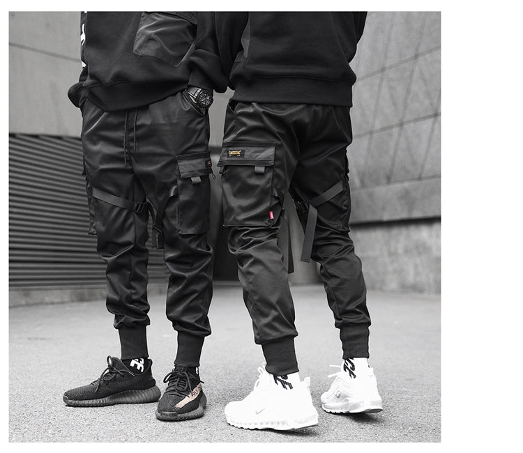 Men's Fashion Simple Tactical Waistband Work Pants